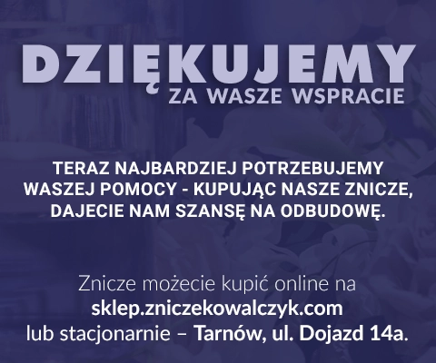 Dziękujemy za Wasze wspracie
