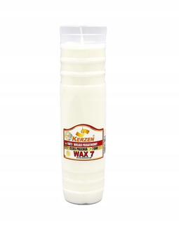 WKŁAD DO ZNICZY 23 CM KERZEN WAX 7 – MOCNY PŁOMIEŃ, PALENIE DO 7 DNI