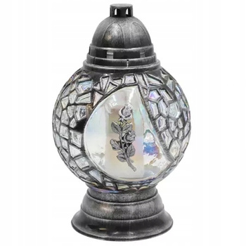 Znicz Luna Róża Kula 32 cm