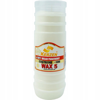 WKŁAD DO ZNICZY 17 CM KERZEN WAX – MOCNY PŁOMIEŃ, PALENIE DO 5 DNI